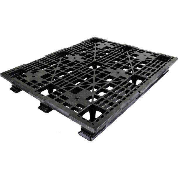 40 x 48 Stackable Med-Heavy Duty Plastic Pallet - Assembled OWS PP-O-40-SH7A - Repose Top