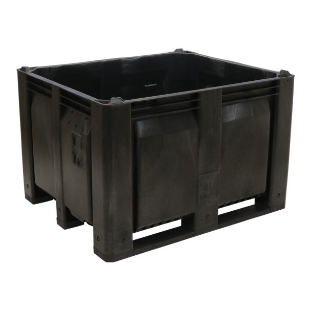 40 x 48 x 31 Solid Wall Container Bin Decade Full M40SBK1 MACX Solid Black LS Bin OWS CP-S-40-F-Black