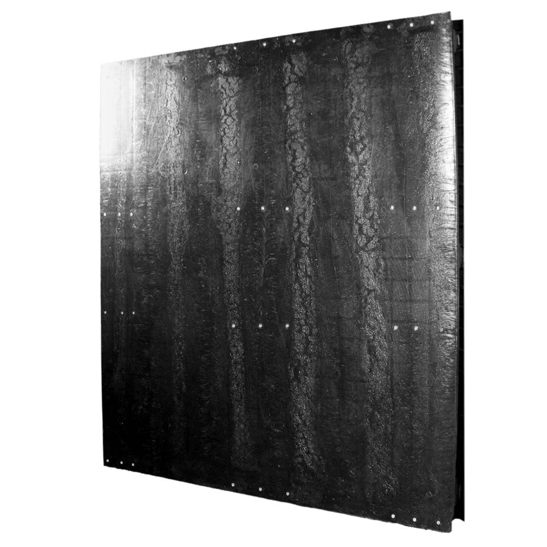 48 x 54 Stackable Solid-Deck Plastic Pallet - Black | One Way