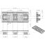 18x48 Xtreme Space Saver CTC Extreme Space Saver One Way PP-S-1848-NG-Technical-Drawing - Sideways