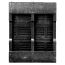 24 x 32 Heavy Duty Solid Deck Rackable Plastic Pallet - PPC ppc2432-3 OWS PP-S-2432-RC Standing Bottom HeadOn