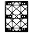 24 x 32 Nestable Semi Pallet - Cabka CPP200ACM OWS PP-O-24-NL Standing Top HeadOn