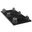24 x 48 Nestable Solid Deck Plastic Pallet - CTC 4824-CTC-C OWS PP-S-2448-NG Repose Bottom