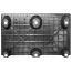 25 x 40 Nestable Solid Deck Plastic Pallet - CTC 4025-CTC-C OWS PP-S-2540-NG Standing Bottom