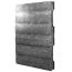 32 x 37 Stackable Solid-Deck Plastic Pallet - Black - ppc-3237-4 OWS PP-S-3237-RC Standing Top 3-4