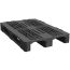 32 x 48 Rackable Stackable Plastic Euro Pallet With Lip- 3 Runner Plasgad PG1080 1200 x 800 OD (With Lip) OWS PP-O-3248-R-L