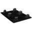 33 x 40 Nestable Solid Deck Plastic Pallet - CTC 4033-CTC-C OWS PP-S-3340-NG Repose Bottom