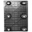 33 x 40 Nestable Solid Deck Plastic Pallet - CTC 4033-CTC-C OWS PP-S-3340-NG Standing Bottom