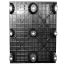 36 x 48 Nestable Solid Deck Plastic Pallet - CTC 4836-CTC-C OWS PP-S-3648-NG Standing Bottom