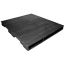 40 x 40 Stackable Solid-Deck Plastic Pallet - Black - PPC ppc4040-4B4SF OWS PP-S-4040-RC Repose Top