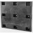 40 x 48 Light Duty Solid Deck Nestable Plastic Pallet-  OWS PP-S-40-NLX.1 - CTC Xtreme Stack 4840 Nestable - Standing 3_4