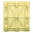 40 x 48 Molded Wood Pallet - Medium Duty Litco Inca IE134840 OWS PW-S-4048-NM Standing Bottom HeadOn