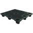40 x 48 Neptune Nestable Mid-Duty Plastic Pallet with Safety Lip Plasgad PG4840 w/Lip OWS PP-O-40-NM8-L Repose Top