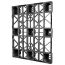 40 x 48 Nestable Ex-Pal 3.1 Plastic Pallet - CABKA CPP 320 OWS PP-O-40-NL3.1 Standing 3-4