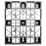 40 x 48 Nestable Ex-Pal 3.1 Plastic Pallet - CABKA CPP 320 OWS PP-O-40-NL3.1 Standing Top HeadON