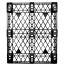 40 x 48 Nestable Ex-Pal 4 Pallet - CABKA CPP 110 OWS PP-O-40-NL4 Standing Bottom HeadOn