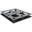 40 x 48 Nestable Heavy Duty Flat Deck Plastic Pallet - Greystone FD Nestable OWS PP-O-40-NHFD Repose Bottom