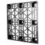 40 x 48 Nestable Mid Heavy Duty Plastic Pallet - Full Circle FCP-O-40-NM OWS PP-O-40-NM standing 3/4