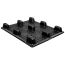 40 x 48 Nestable Light Duty Solid Deck Plastic Export Pallet - Trienda DC1-4048NLT OWS PP-S-40-NT2 Repose Bottom