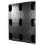 40 x 48 Nestable Light Duty Solid Deck Plastic Export Pallet - Trienda DC1-4048NLT OWS PP-S-40-NT2 Standing 3-4
