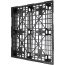 40 x 48 Nestable Med-Heavy Duty Plastic Pallet ows PP-O-40-NH7 - Standing 3_4
