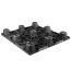 40 x 48 Nestable Solid Deck Plastic Pallet - CABKA CPP320C OWS PP-S-40-NL3 Repose Bottom