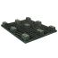 40 x 48 Nestable Solid Deck Plastic Pallet - Rotational Molding of UT The Grizzly OWS PP-S-40-NM1 Repose Bottom