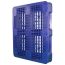 40 x 48 Rackable Plastic FDA Pallet - Polymer Solutions DLR OWS PP-O-40-R7FDA Standing 3-4