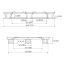 40 x 48 Rackable Plastic Runner Pallet - CABKA CPP 323C OWS PP-S-40-RR Drawing