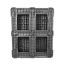 40 x 48 Rackable Plastic Solid Deck Plastic Pallet Polymer Solutions 8310HDPE OWS PP-S-40-RStanding bottom head on