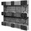 40 x 48 Rackable Solid Deck Three Runner Plastic Pallet - OWS PP-S-40-Eco1.3R Cabka ECO i5.1 (CD-3R) Standing 3-4