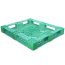 40 x 48 Rackable Stackable FDA Pallet - Green - Polymer Solutions Progenic 6 OWS PP-O-40-R5FDA-Green Repose Bottom copy_1