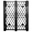 40 x 48 Stackable Ex-Pal 4 Plastic Pallet - Unassembled - Cabka CPP 103 ACM OWS PP-O-40-RL4 Standing Bottom