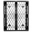 40 x 48 Stackable Ex-Pal 4 Plastic Pallet - Assembled - Cabka CPP 103 ACM OWS PP-O-40-RL4A Standing Top