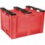 40 x 48 x 31 Solid Wall Container w/ Short Side Runners - Red - Red - OWS CP-S-40-F-SS-Red 40-x-48-x-31-solid-wall-container-bin-short-side-runners-red 40x48 - Bottom
