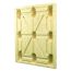 42 x 48 Molded Wood Pallet - Medium Duty - Litco Inca IE134842 OWS PW-S-4248-NM Standing 3-4
