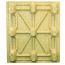 42 x 48 Molded Wood Pallet - Heavy Duty - Litco Inca IE124842 OWS PW-S-4248-NH Standing Bottom HeadOn