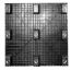 43 x 43 Nestable Solid Deck Plastic Pallet - CTC 4343-CTC-C OWS PP-S-4343-NG Standing Bottom HeadOn