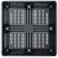 45 x 45 CABKA Eco CP9 Rackable Plastic Pallet w/ Safety Lip - Repose Top