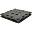 45 x 45 Stackable Treadlok Plastic Pallet PP-S-4545-SA Assembled Greystone SA.4545.8R.ASM Repose Top