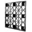 45 x 48 Nestable Plastic Automotive Pallet - CABKA CPP530 OWS PP-O-45-NL Standing 3-4