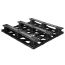 45 x 48 Stackable Rackable Automative Plastic Pallet - Cabka CPP 533 ACM OWS PP-O-45-RR Repose Bottom