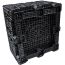 45 x 48 x 50 Collapsible Plastic Container Bin - OWS CP-S-45-C-50 Triple Diamond TDP-4845-5 - Bottom