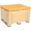 48 x 40 Top Cap for CP-S-40 Series Plastic Containers 500200-YL-Top-Cap OWS 500200-Yellow Top Repose