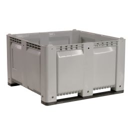 48 x 48 x 28 Solid Wall Container Bin | One Way Solutions # CP-S-48-F