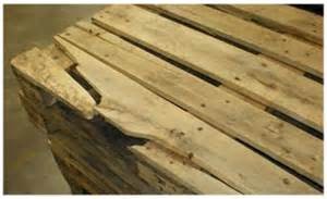 FSMA Broken Wood Pallets Unfit for Food Handling